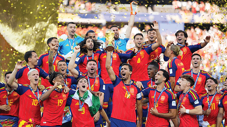 España toca el cielo